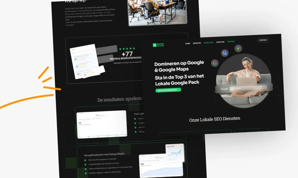 Landing page SEO local